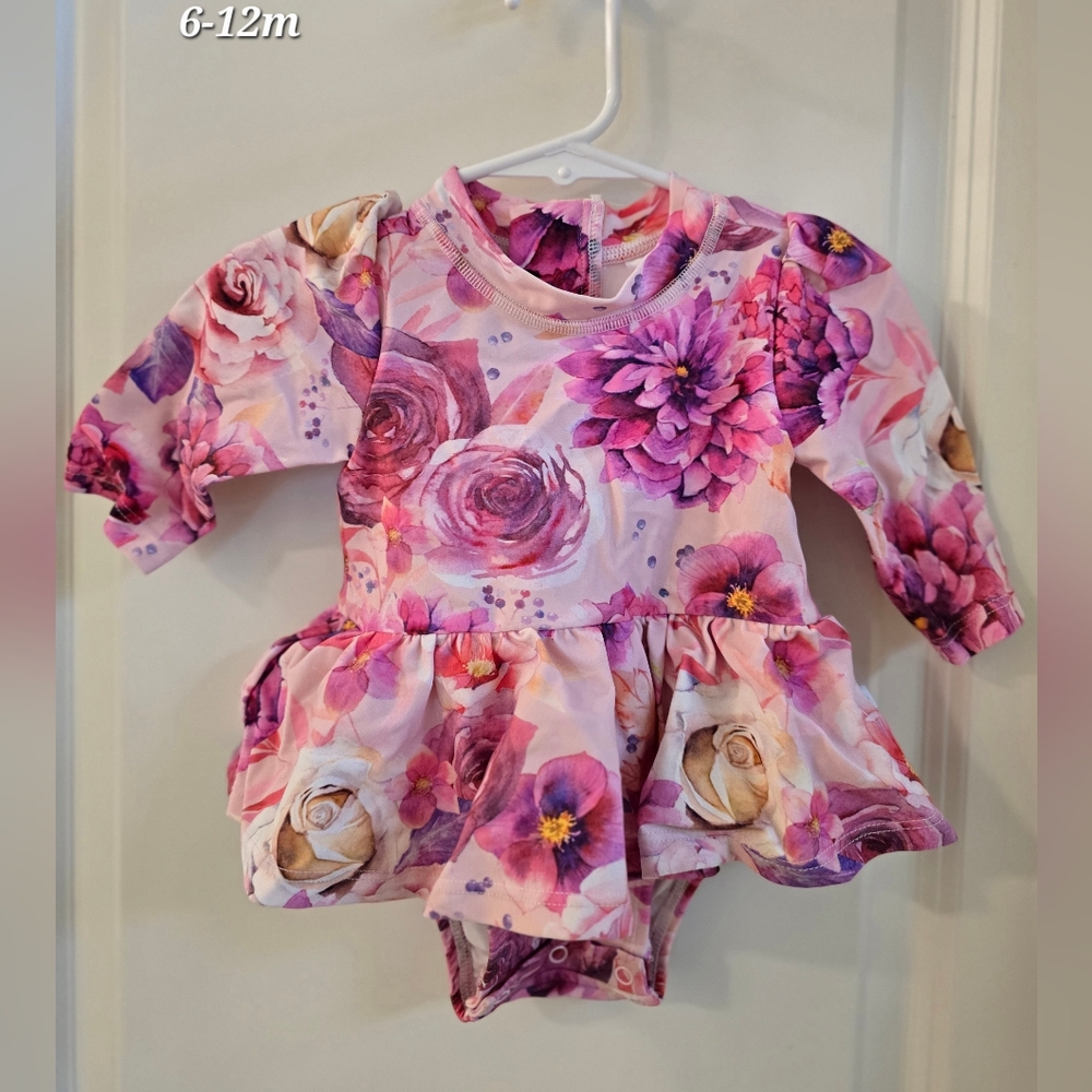 Posh Peanut Rash Guard Swimsuit